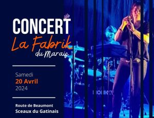 20 avril Concert LA FABRIK DU MARAIS